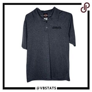 Harley-Davidson‎ Gunmetal Gray Polo with Palm Springs Logo Size Large